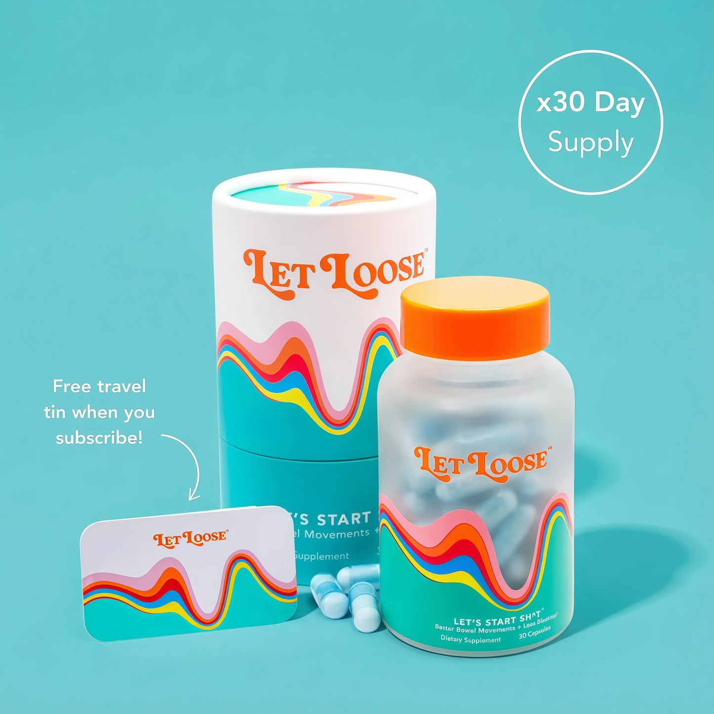 Daily Capsules for Smooth,Stress-Free Poops