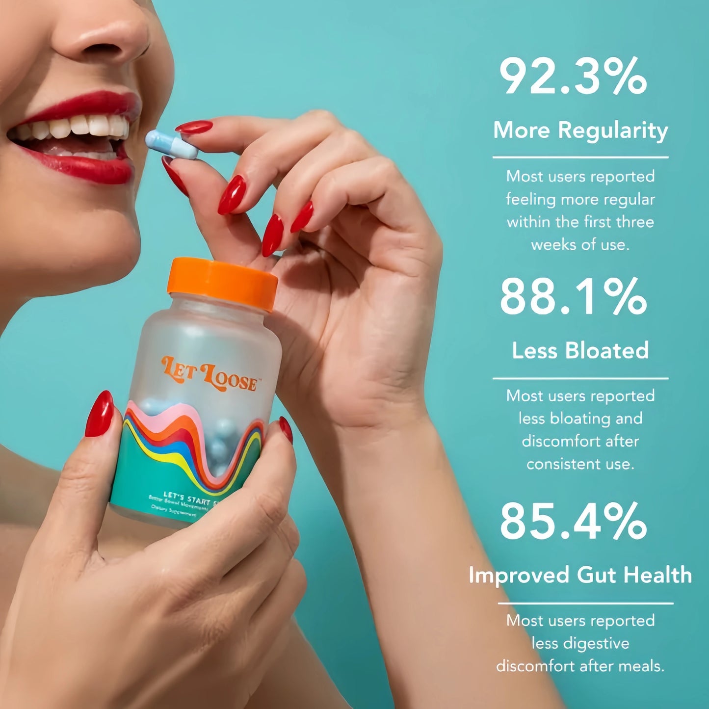 Daily Capsules for Smooth,Stress-Free Poops