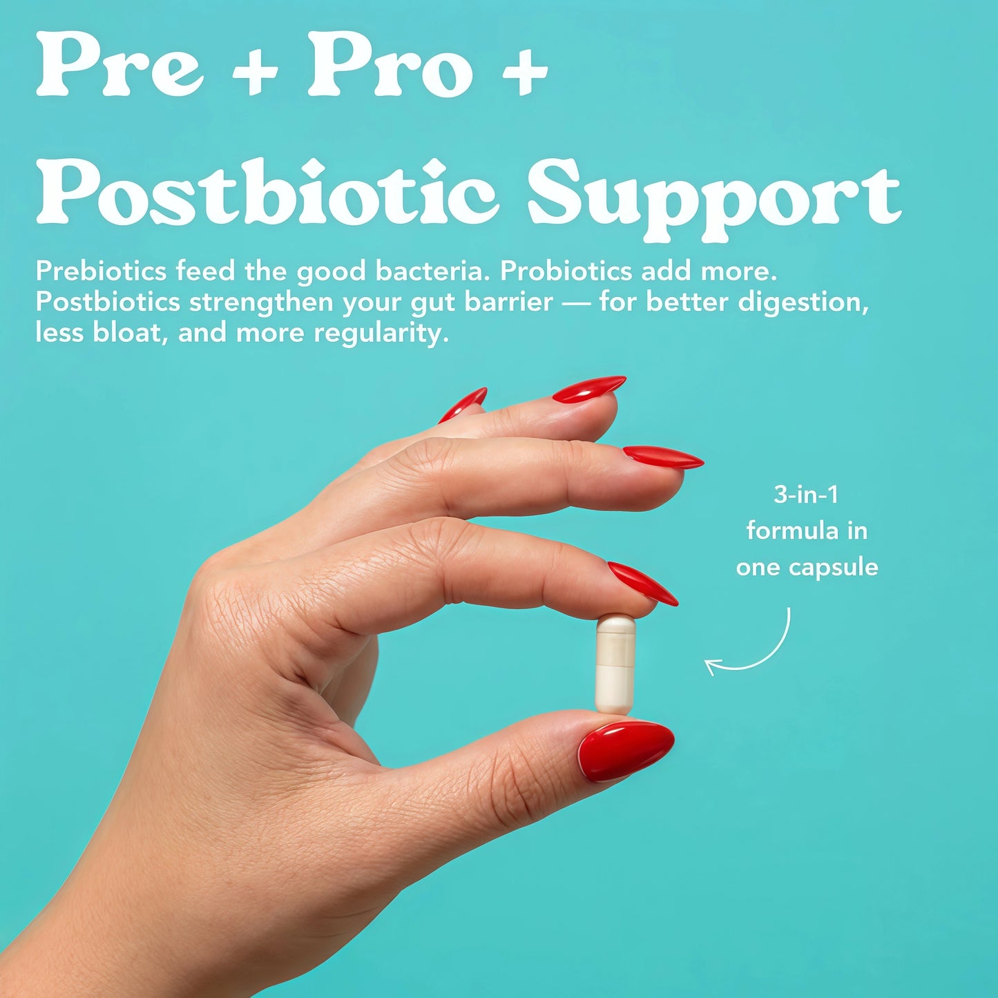 Advanced Daily TrioBiotic:Complete Pre + Pro + Postbiotic Support